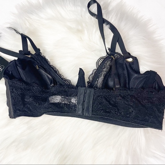 Oh La La Cheri Paris | Michella Bondage Bra Black - Picture 6 of 9